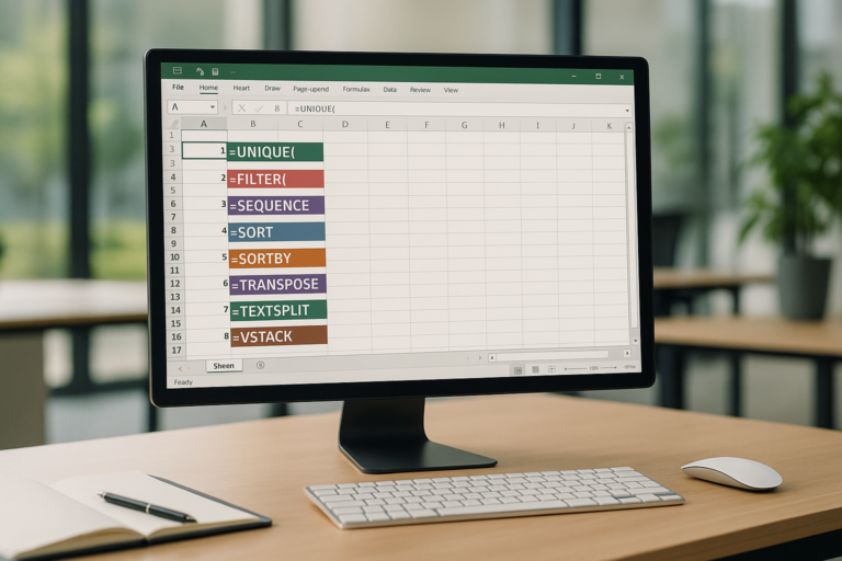 Common Issues with Excel Dynamic Array Functions and How to Fix Them