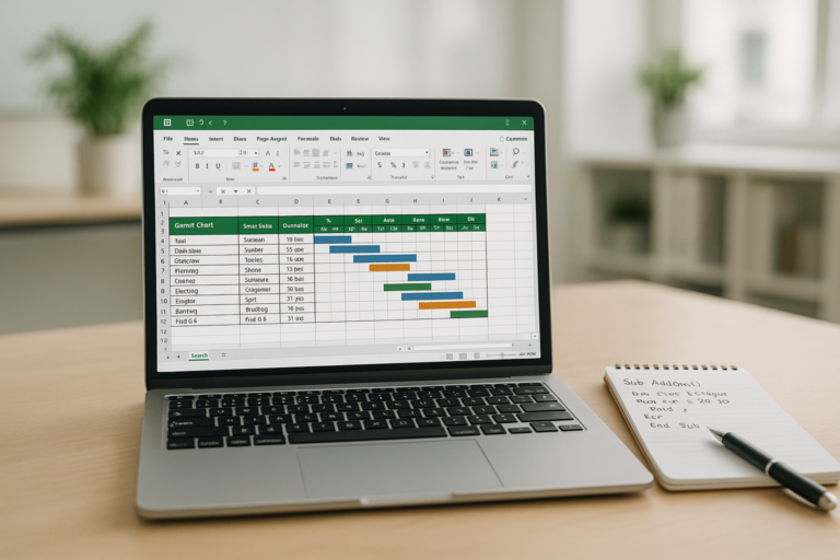 Creating Dynamic Gantt Charts in Excel with VBA: A Practical Guide