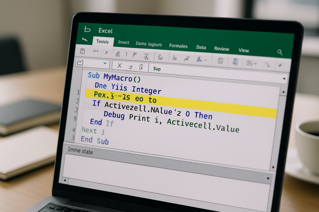 Effective Debugging Techniques for Excel VBA Programming
