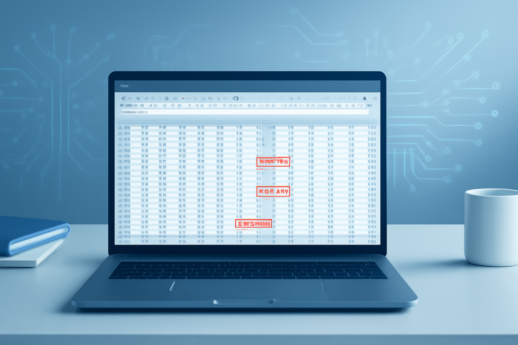 Handling Common Excel Errors in Economic Data Analysis