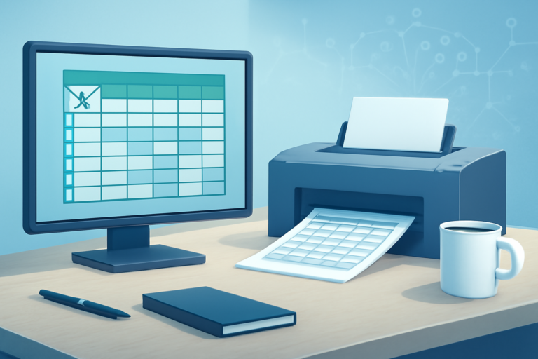 How to Print Excel Spreadsheets Perfectly: Beginner’s Tips