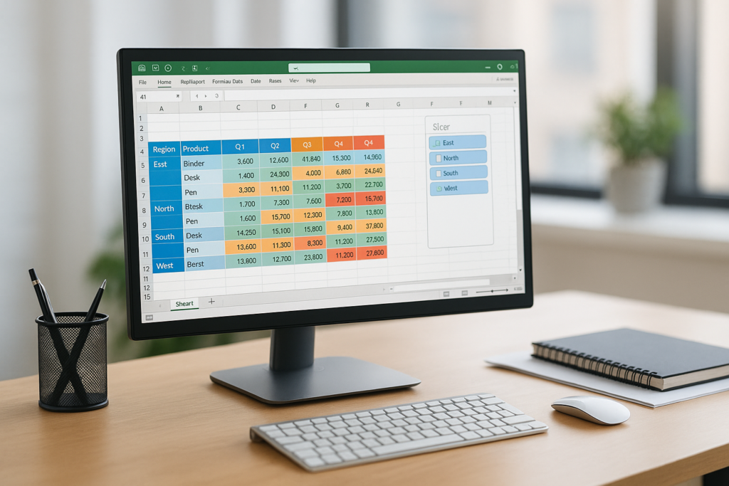 How to Use Slicers in Pivot Tables for Interactive Filtering