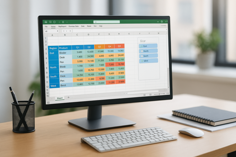 How to Use Slicers in Pivot Tables for Interactive Filtering