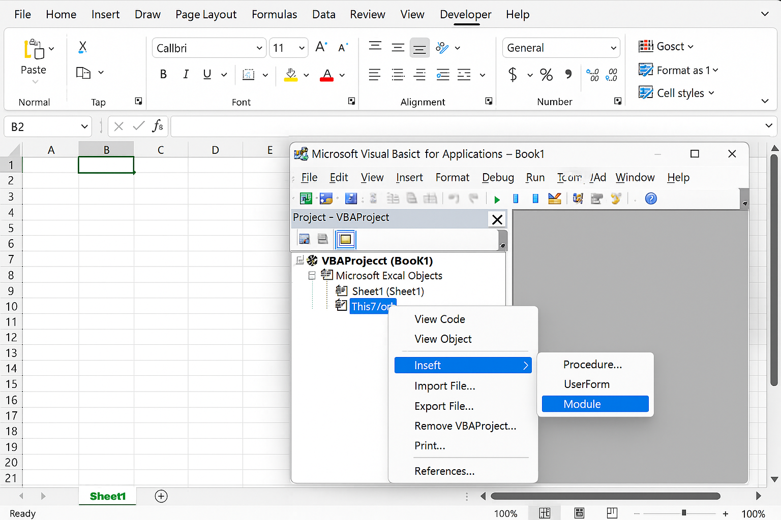 VBA editor showing the context menu with Insert > Module selected” loading=”lazy” /><figcaption>VBA editor showing the context menu with Insert > Module selected</figcaption></figure>
<li><strong>Enable Macros:</strong> Ensure that macros are enabled in Excel’s Trust Center to allow your VBA functions to run.</li>
</ul>
<h2>Writing Your First Custom Excel VBA Function</h2>
<p>Let’s create a simple function that adds two numbers:</p>
<pre><code>Function AddTwoNumbers(num1 As Double, num2 As Double) As Double
    AddTwoNumbers = num1 + num2
End Function</code></pre>
<p>This function takes two arguments, <code>num1</code> and <code>num2</code>, and returns their sum.</p>
<p><strong>How to use it:</strong> After writing this function in the VBA editor and returning to Excel, you can use it in a cell like this:</p>
<pre><code>=AddTwoNumbers(5, 10)</code></pre>
<p>The cell will display <code>15</code> as the result.</p>
<h2>Practical Examples of Excel VBA Functions</h2>
<h3>Example 1: Calculate the Area of a Circle</h3>
<pre><code>Function CircleArea(radius As Double) As Double
    CircleArea = 3.14159 * radius * radius
End Function</code></pre>
<p>Use this function in Excel:</p>
<pre><code>=CircleArea(7)</code></pre>
<p>This will return the area of a circle with radius 7.</p>
<h3>Example 2: Convert Celsius to Fahrenheit</h3>
<pre><code>Function CelsiusToFahrenheit(celsius As Double) As Double
    CelsiusToFahrenheit = (celsius * 9 / 5) + 32
End Function</code></pre>
<p>Usage:</p>
<pre><code>=CelsiusToFahrenheit(25)</code></pre>
<p>This returns <code>77</code>, the Fahrenheit equivalent of 25°C.</p>
<h3>Example 3: Count Words in a Text String</h3>
<pre><code>Function WordCount(text As String) As Integer
    Dim words() As String
    If Len(Trim(text)) = 0 Then
        WordCount = 0
    Else
        words = Split(Application.WorksheetFunction.Trim(text), 