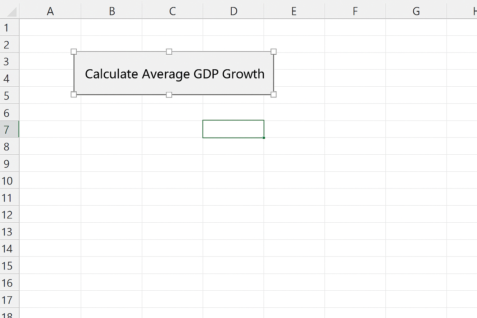 Excel worksheet with a button linked to a macro