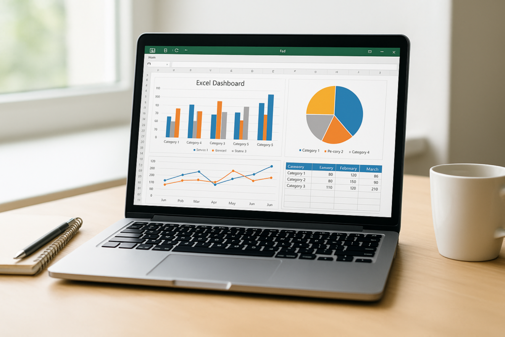 Step-by-Step Excel Dashboard Tutorial for Beginners