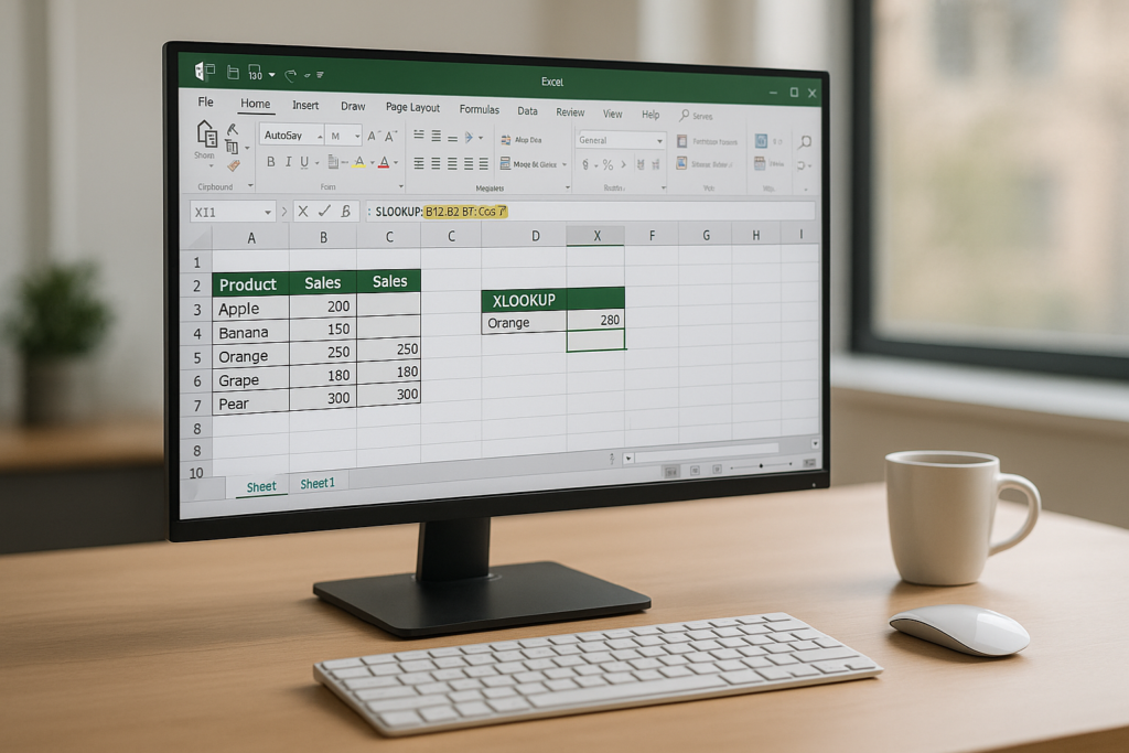 Understanding XLOOKUP Syntax and Parameters in Excel