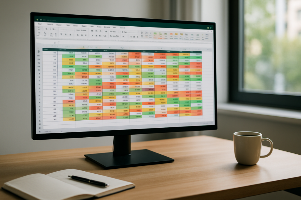 Using Conditional Formatting in Excel to Highlight Economic Trends