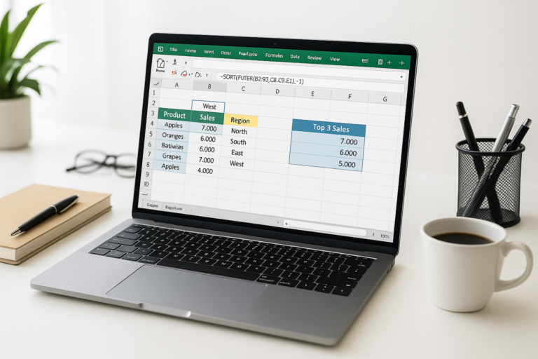 Using Excel Dynamic Array Functions for Efficient Data Analysis
